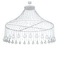 Meyda Lighting Alva 96" 30-Light Gloss White Chandelier