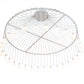 Meyda Lighting Alva 96" 30-Light Gloss White Chandelier