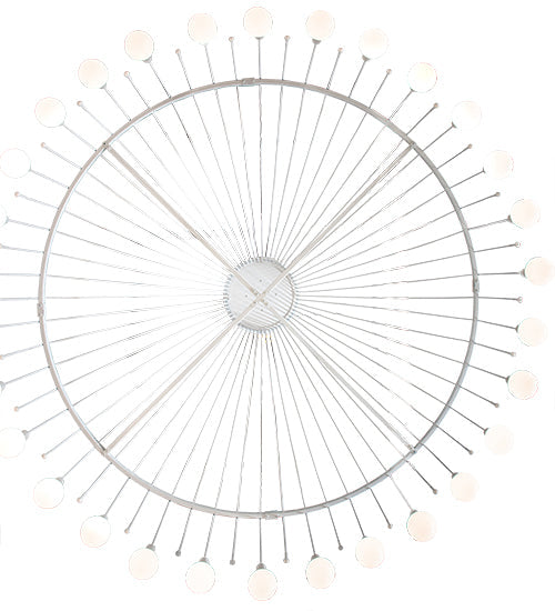 Meyda Lighting Alva 96" 30-Light Gloss White Chandelier