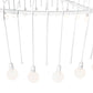 Meyda Lighting Alva 96" 30-Light Gloss White Chandelier