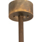 Meyda Lighting Alva Babylon 48" 40-Light Vintage Brass Chandelier
