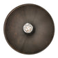 Meyda Lighting Alva Cap 13" Chestnut Flush Mount Light
