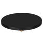 Meyda Lighting Alva Cap 20" Solar Black Flush Mount Light