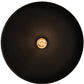 Meyda Lighting Alva Cap 20" Solar Black Flush Mount Light