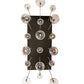 Meyda Lighting Alva Orb 80" 18-Light Bronze Cascading Chandelier With Clear Globe Shade Glass
