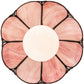 Meyda Lighting Anabelle 18" Craftsman Brown & Mahogany Bronze Pendant Light With Pink Iridescent Shade Glass