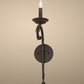 Meyda Lighting Andorra 5" Cajun Spice Wall Sconce With Faux Candlelight