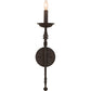 Meyda Lighting Andorra 5" Cajun Spice Wall Sconce With Faux Candlelight
