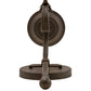 Meyda Lighting Andorra 5" Cajun Spice Wall Sconce With Faux Candlelight