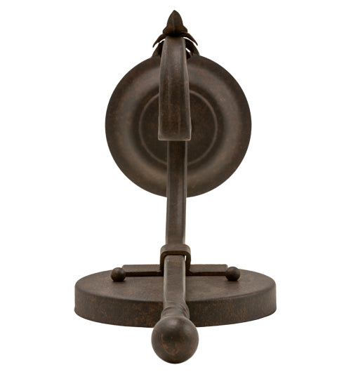 Meyda Lighting Andorra 5" Cajun Spice Wall Sconce With Faux Candlelight