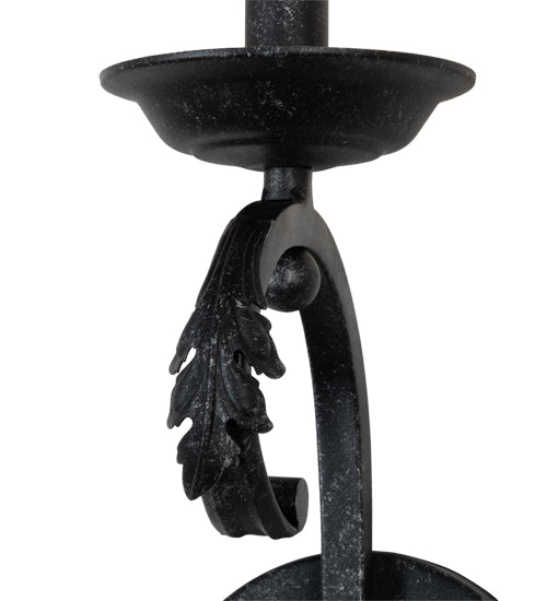 Meyda Lighting Andorra 5" Gunmetal Wall Sconce