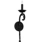 Meyda Lighting Andorra 5" Gunmetal Wall Sconce