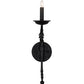 Meyda Lighting Andorra 5" Gunmetal Wall Sconce