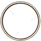 Meyda Lighting Anillo 24" Bronze Halo Pendant Light With White Statuario Idalight Shade