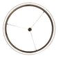 Meyda Lighting Anillo 24" LED Bronze Metallic Halo Pendant Light With White Statuario Idalight Shade
