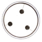 Meyda Lighting Anillo 24" LED China Mahogany Bronze Pendant Light With White Statuario Idalight Shade