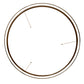 Meyda Lighting Anillo 28" Bronze Halo Pendant Light With White Statuario Idalight Shade