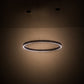 Meyda Lighting Anillo 36" LED China Mahogany Bronze Pendant Light With White Statuario Idalight Shade