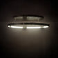 Meyda Lighting Anillo 49" LED Bronze Metallic Pendant Light With White Statuario Idalight Shade