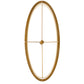 Meyda Lighting Anillo 64" LED Gold Matte Gemini Island Pendant Light With White Statuario Idalight Shade