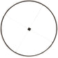 Meyda Lighting Anillo 72" LED Blackwash Halo Pendant Light With White Statuario Idalight Shade