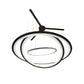 Meyda Lighting Anillo 75" 3-Ring LED Bronze Cascading Pendant Light With Frosted Clear Contrail Mist Idalight Shade