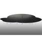 Meyda Lighting Anillo 84" 4-Light LED Solar Black Bola Cascading Pendant Light With Contrail Mist Idalight Shade