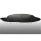 Meyda Lighting Anillo 84" 4-Ring LED Solar Black Cascading Pendant Light With Crystal Idalight Shade Glass