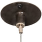 Meyda Lighting Anillo 87" 4-Ring LED Timeless Bronze Pendant Light With White Statuario Idalight Shade
