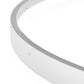 Meyda Lighting Anillo Apollonia 72 LED Matte White Pendant Light With White Contrail Mist Idalight Shade