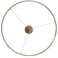 Meyda Lighting Anillo Halo 48" LED Brass Tint Pendant Light With White Statuario Idalight Shade