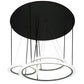 Meyda Lighting Anillo Pairando 84" 3-Ring LED Cascading Pendant Light With White Statuario Idalight Shade Glass