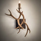 Meyda Lighting Antlers 14" Natural Antler Elk & Mule Deer Wall Sconce