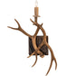 Meyda Lighting Antlers 14" Natural Antler Elk & Mule Deer Wall Sconce