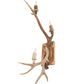 Meyda Lighting Antlers 18" 3-Light Elk & Mule Deer Right Wall Sconce