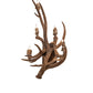 Meyda Lighting Antlers 21" 5-Light Elk & Mule Deer Wall Sconce