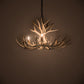 Meyda Lighting Antlers 32" 4-Light Antique Copper Mule Deer Chandelier