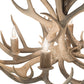 Meyda Lighting Antlers 32" 4-Light Antique Copper Mule Deer Chandelier