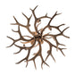 Meyda Lighting Antlers 38" 8-Light Antique Copper Chandelier