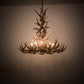 Meyda Lighting Antlers 43" 8-Light Antique Copper Whitetail Deer Chandelier