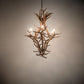 Meyda Lighting Antlers 48" 8-Light Antique Copper Elk & Mule Deer Chandelier