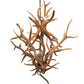 Meyda Lighting Antlers 48" 8-Light Antique Copper Elk & Mule Deer Chandelier