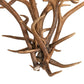 Meyda Lighting Antlers 48" 8-Light Antique Copper Elk & Mule Deer Chandelier