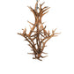 Meyda Lighting Antlers 48" 8-Light Antique Copper Elk & Mule Deer Chandelier