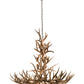 Meyda Lighting Antlers 52" 12-Light Antique Copper Mule Deer Chandelier