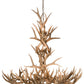 Meyda Lighting Antlers 52" 12-Light Antique Copper Mule Deer Chandelier