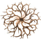 Meyda Lighting Antlers 52" 12-Light Antique Copper Mule Deer Chandelier