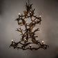 Meyda Lighting Antlers 58" 12-Light Mahogany Bronze Fallow Deer Chandelier
