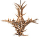 Meyda Lighting Antlers 59" 8-Light Antique Copper Elk Chandelier