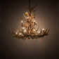 Meyda Lighting Antlers 65" 18-Light Antique Copper Elk Chandelier